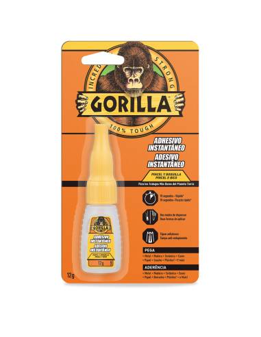 GORILLA Adhesivo Instantáneo 12Gr. PINCEL &...