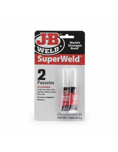 Cianoacrilato SuperWeld de 2 Unidades X 2...