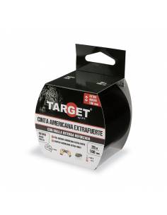 Cinta AMERICANA EXTRAFUERTE TARGET 20 M X 100 mm NEGRA...