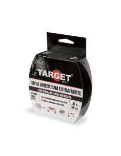 Cinta AMERICANA EXTRAFUERTE TARGET 32 M X 50 mm NEGRA