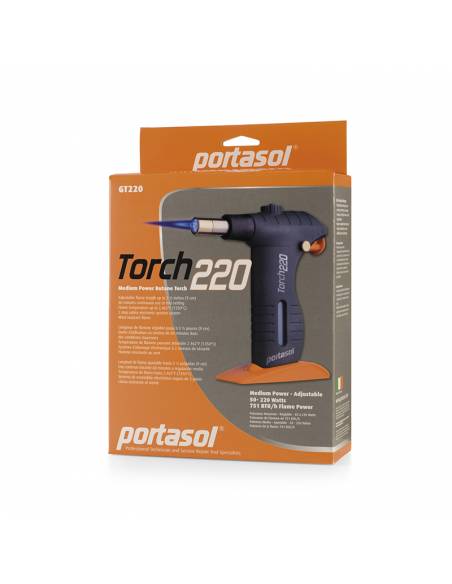Ref. GT220 - SOLDADOR de Gas Tipo Antorcha PORTASOL de 50-220W