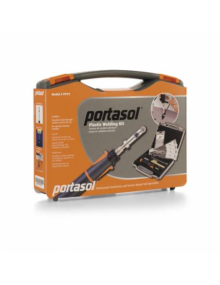KIT SOLDADOR de GAS Reparador de Plásticos PORTASOL