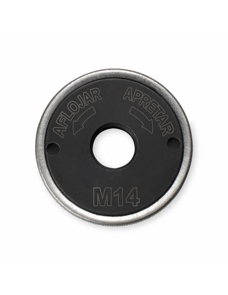 Ref. QN230 - TUERCA de Sujeción Rápida M14 y Ø Disco hasta 230 para AMOLADORAS