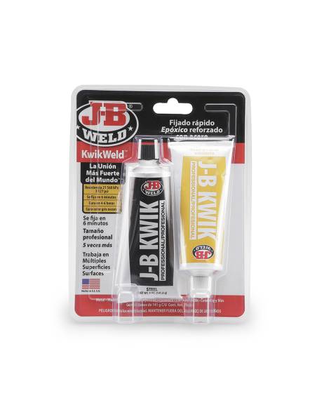 SOLDADURA EN FRIO J-B Weld 2x141,8 gr Secado Rápido