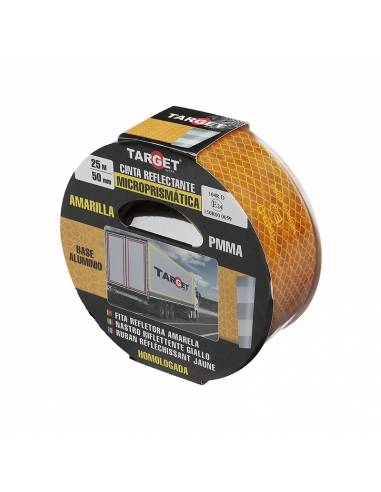 Cinta REFLECTANTE HOMOLOGADA 104R V23 AMARILLA...