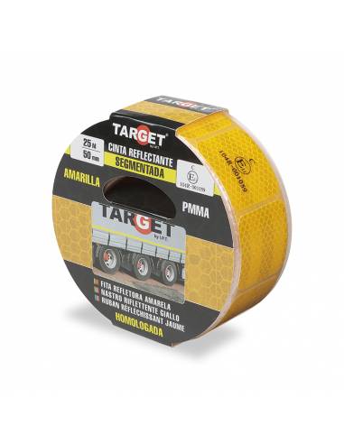 Cinta REFLECTANTE HOMOLOGADA 104R V23 AMARILLA...