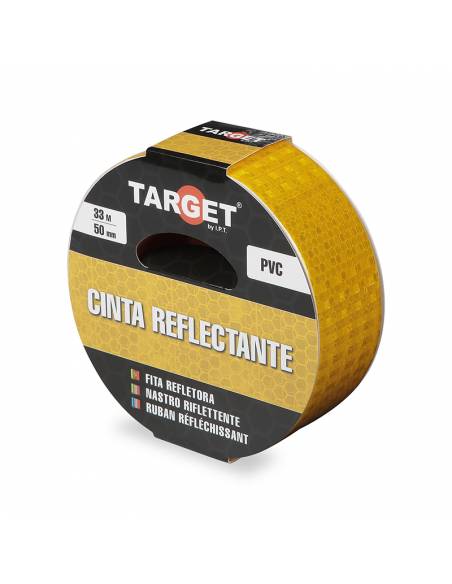 Cinta REFLECTANTE AMARILLA 33M X 50mm
