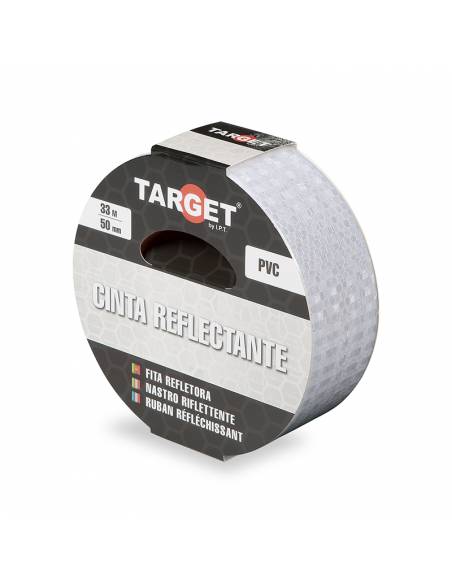 Cinta REFLECTANTE BLANCA 33M X 50mm