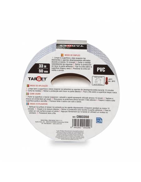 Cinta REFLECTANTE BLANCA 33M X 50mm