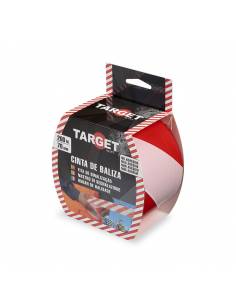 Cinta de BALIZA 200 M X 70 mm ROJA/BLANCA