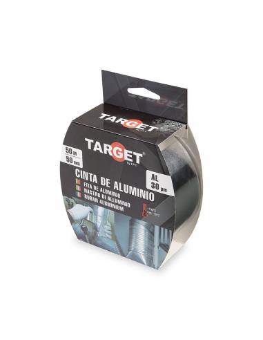 Cinta de ALUMINIO Adhesiva 50 M X 50 mm