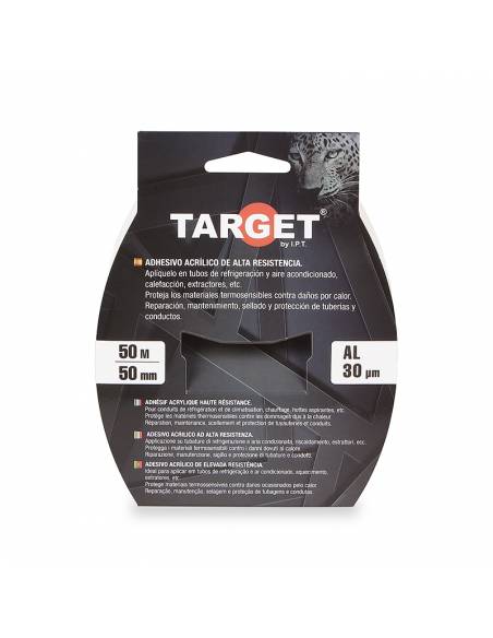 Cinta de ALUMINIO Adhesiva 50 M X 50 mm