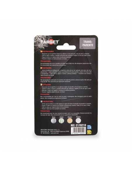 Ref. C170219 - Cinta DOBLE CARA Transparente Acrílica - 2 M x 19 mm