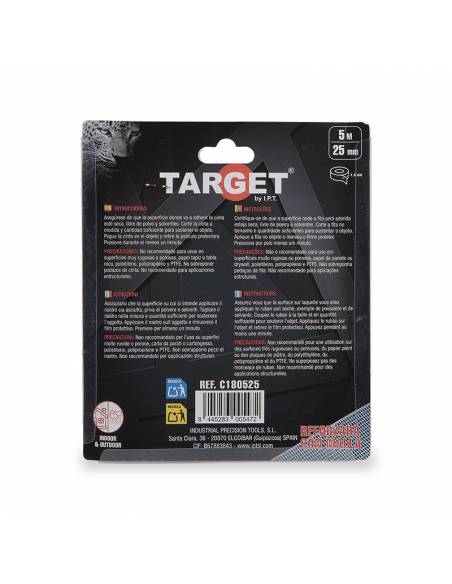 Ref. C180525 - Cinta DOBLE CARA CON MALLA 5M X 25mm