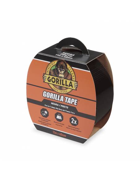 Cinta AMERICANA GORILLA 11M x 48mm NEGRA