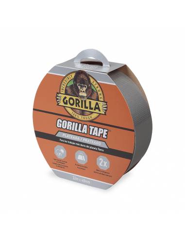 Cinta AMERICANA GORILLA 32M x 48mm PLATA