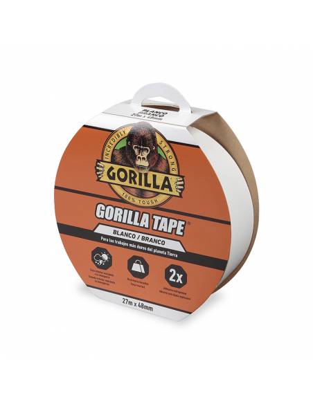 Cinta AMERICANA GORILLA 27M x 48mm BLANCA