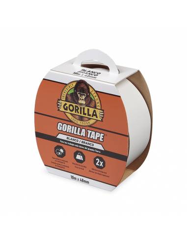 Cinta AMERICANA GORILLA 10M x 48mm BLANCA