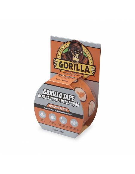 Cinta REPARADORA TRANSPARENTE GORILLA 8,2M x 48mm