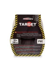 CINTA de SEÑALIZACION ADHESIVA 33 M X 100 mm AMARILLA/NEGRA 2