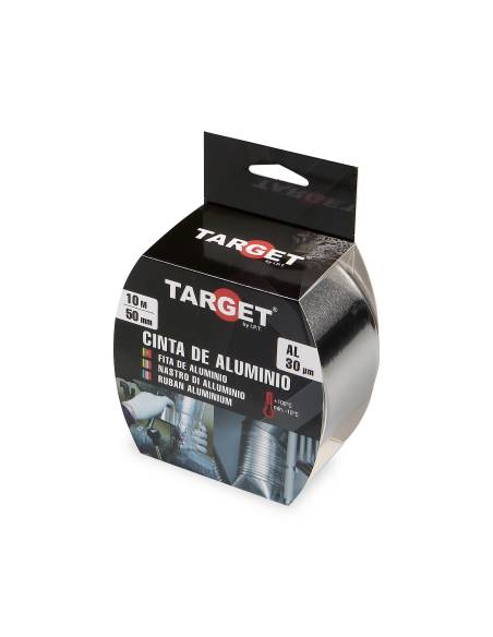 Cinta de ALUMINIO Adhesiva 10 M X 50 mm