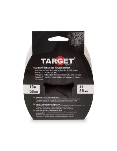 Cinta de ALUMINIO Adhesiva 10 M X 50 mm