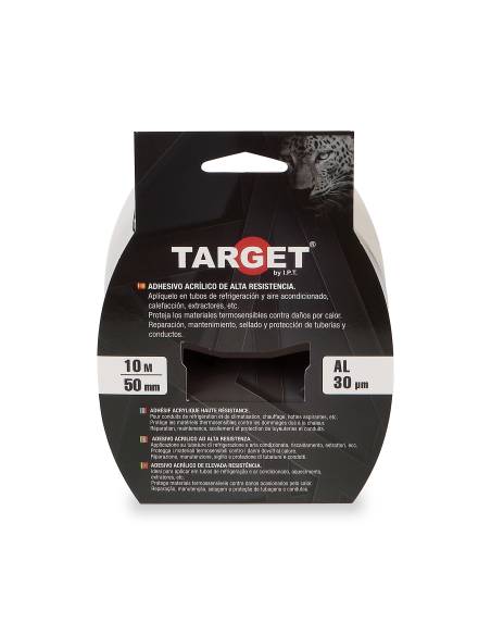 Cinta de ALUMINIO Adhesiva 10 M X 50 mm