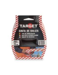 Cinta de BALIZA 200 M X 70 mm ROJA/BLANCA 2
