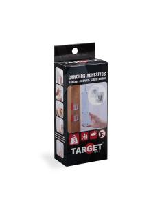 Ref. C22101 - GANCHOS ADHESIVOS de DOBLE CARA (Pack de 3...