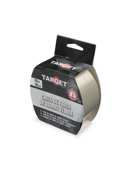 Cinta PROTECTORA FIBRA 25M X 48mm SIN RESIDUO