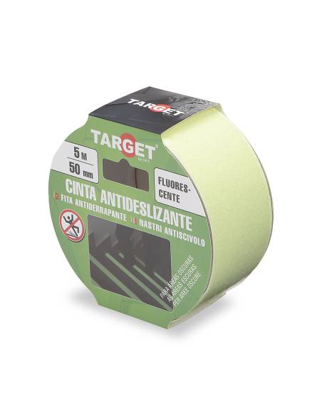 Cinta ANTIDESLIZANTE Fluorescente 5M x 50mm