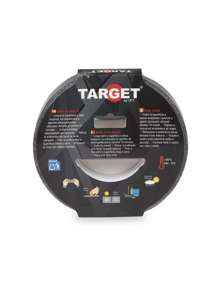 Cinta Adhesiva ANTIDESLIZANTE Negra 5M x 25mm