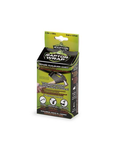 Cinta Reparadora de FIBRA DE VIDRIO Raptor Wrap 127 X 6 Centímetros