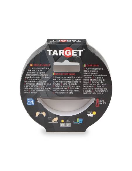 Cinta Adhesiva ANTIDESLIZANTE Negra 15M x 25mm