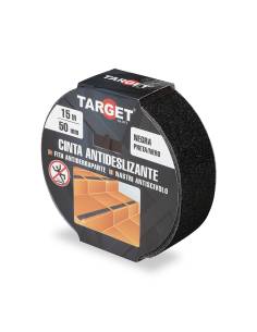 Cinta Adhesiva ANTIDESLIZANTE Negra 15M x 50mm