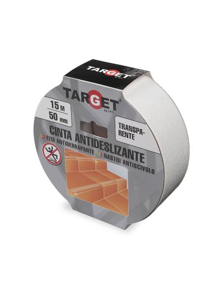 Cinta Adhesiva ANTIDESLIZANTE Transparente 15M x 50mm