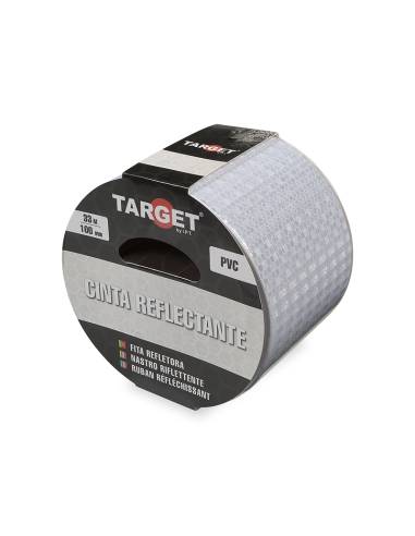 Cinta REFLECTANTE BLANCA 33M X 100mm