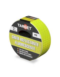 Cinta REFLECTANTE FLUORESCENTE 33M X 50mm