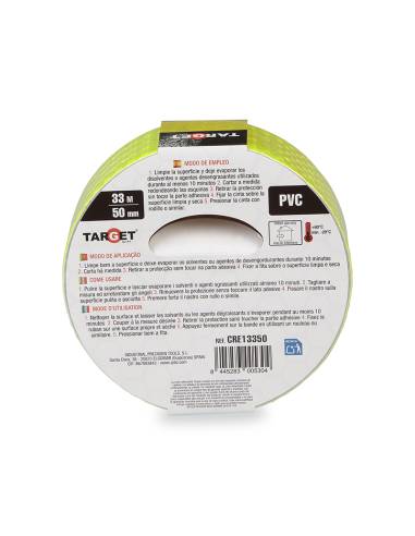 Cinta REFLECTANTE FLUORESCENTE 33M X 50mm