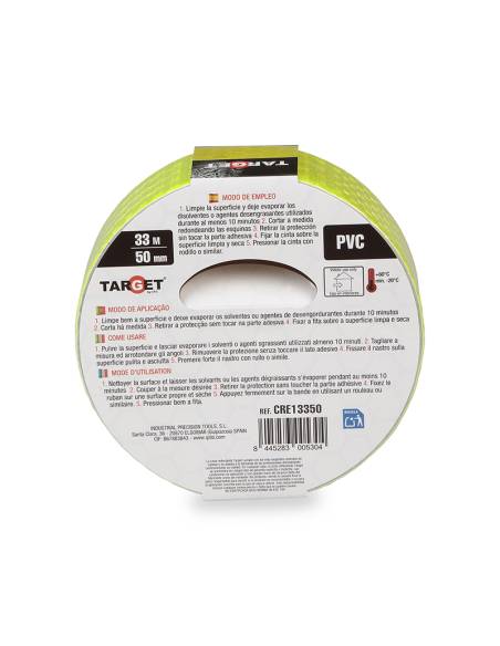 Cinta REFLECTANTE FLUORESCENTE 33M X 50mm