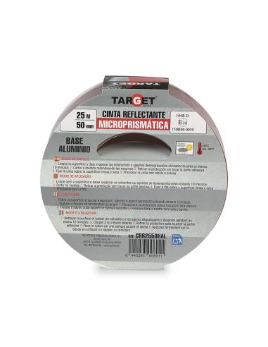 Cinta REFLECTANTE HOMOLOGADA 104R V23 ROJA 25M...