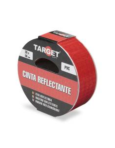 Cinta REFLECTANTE ROJA 33M X 50mm