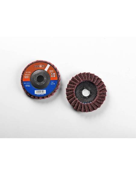 GAMA COMPLETA DISCOS de LÁMINAS de Fibra Abrasiva para LIMPIEZA y PULIDO de SUPERFICIES