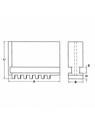 JUEGOS DE GARRAS para Platos de Torno DIN 6350...