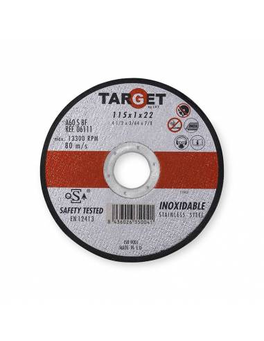 Ref. 7D06211N - Disco de CORTE INOX...