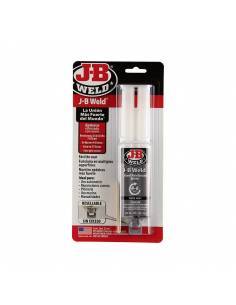 Jeringa EPOXI J-B Weld Reforzado de ACERO 25 ml