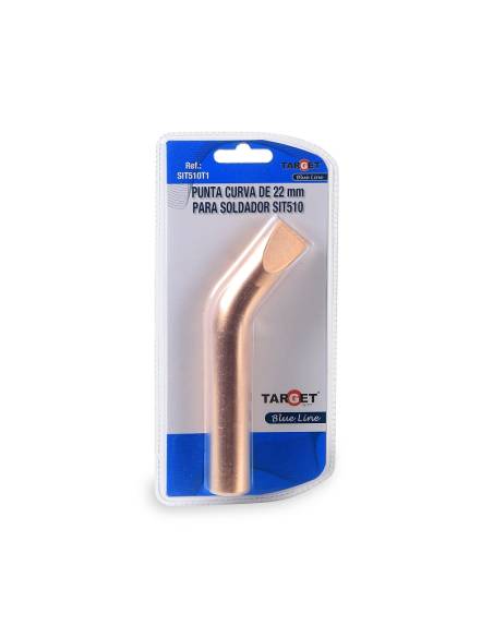 Ref. SIT510T1 - PUNTA Curva de 22 mm de Recambio para Soldador SIT510