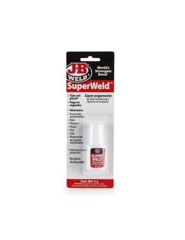 Cianoacrilato SuperWeld + PINCEL 6 gr