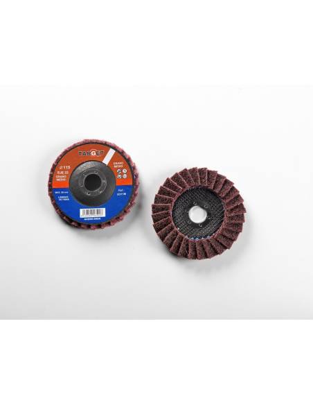 GAMA COMPLETA DISCOS de LÁMINAS de Fibra Abrasiva para LIMPIEZA y PULIDO de SUPERFICIES