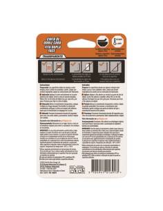 CINTA DOBLE CARA GORILLA 1,5M X 25mm TRANSPARENTE 2